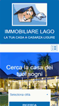 Mobile Screenshot of immobiliarelagocasarzaligure.com